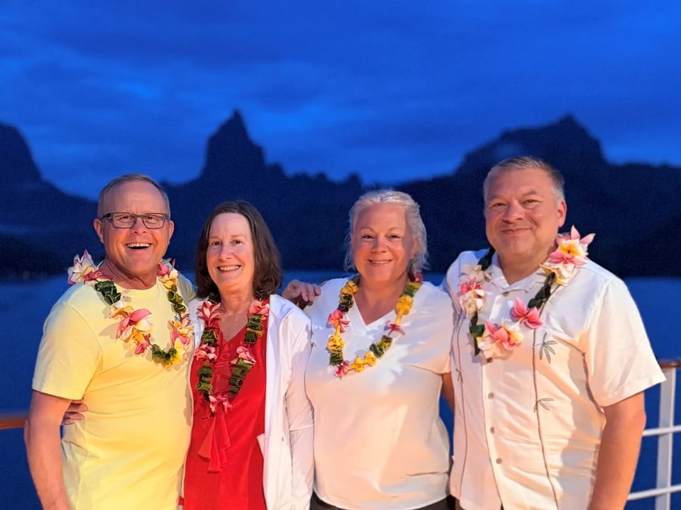 A Journey with Erika group traveling together in Tahiti, French Polynesia